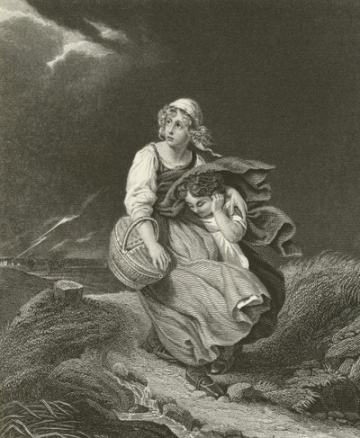 嵐 作： Hippolyte Delaroche